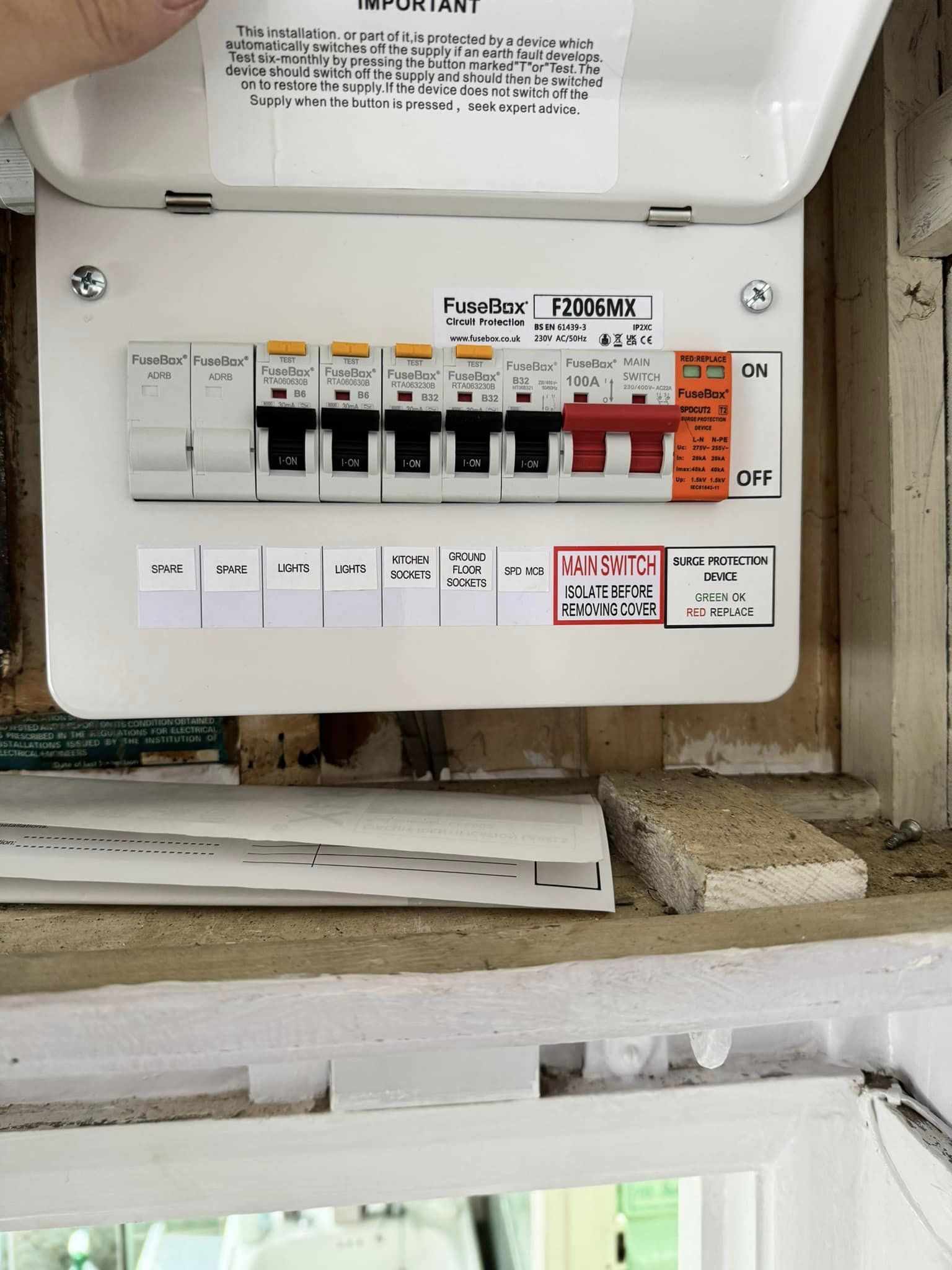 fuse box upgrades in clacton and essex samson electrical services